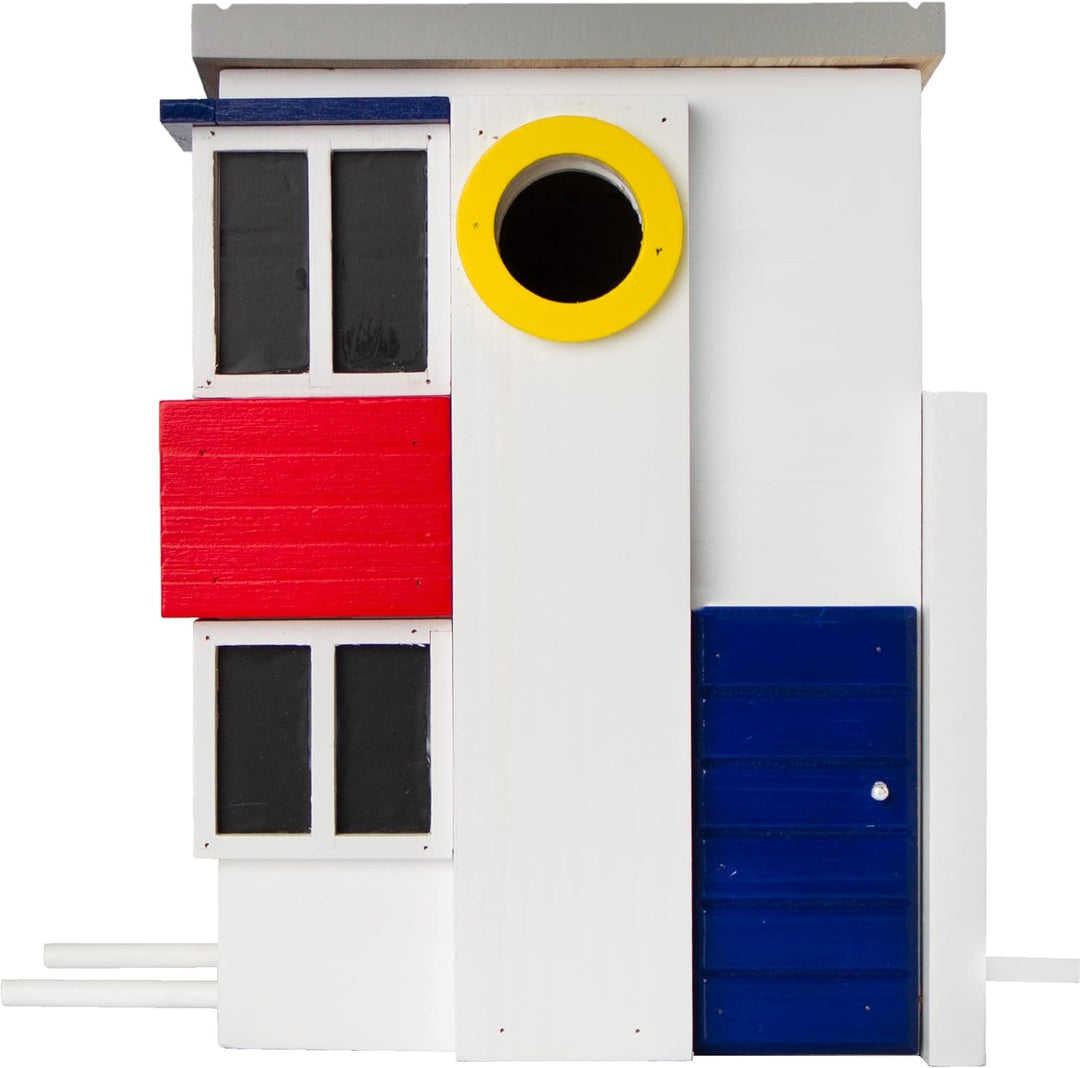 Wildlife Garden WG1124 Multiholk De Stijl - Der Kombinierte Vogelfutterhaus und Nistkasten/Vogelhaus