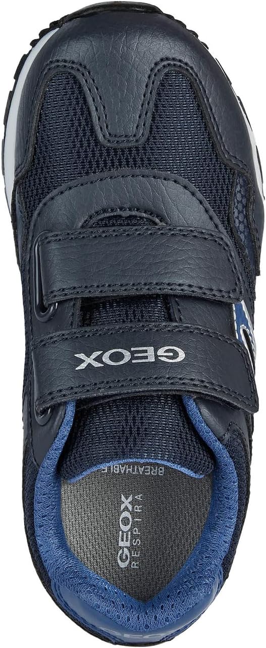 Geox Herren J Pavel A Sneaker 36 EU Navy Avio, 36 EU Navy Avio