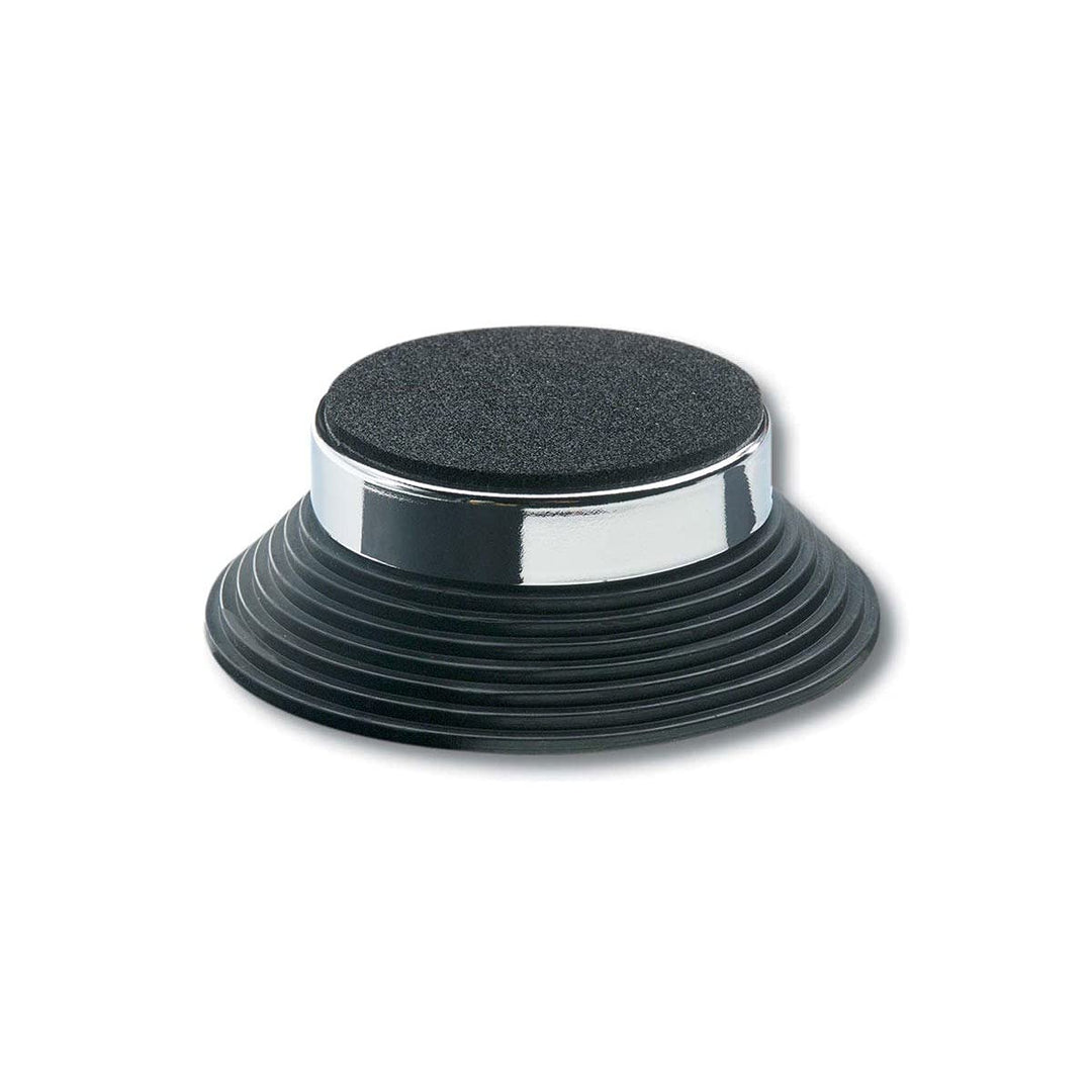 Inakustik Bolide Absorber 4er Set chrom Ø 85 mm, Stärke 30 mm (4er Set), Ø 85 mm, Stärke 30 mm (4er