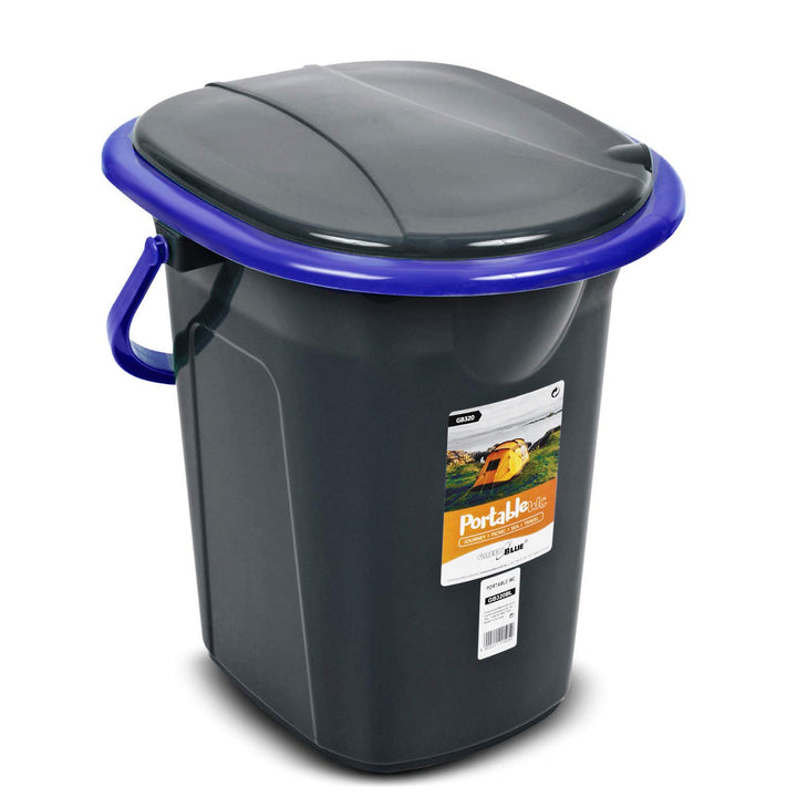 Green Blue GB320 Mobile Campingtoilette 19L | Tragbare Reisetoilette mit max. Tragkraft bis 130kg |