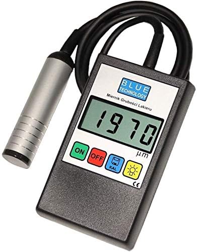 Blue Technology Schichtdickenmessgerät | Lackmesser MGR-11-S-FE | Lackdickenmessgerät | Stahl | Lack