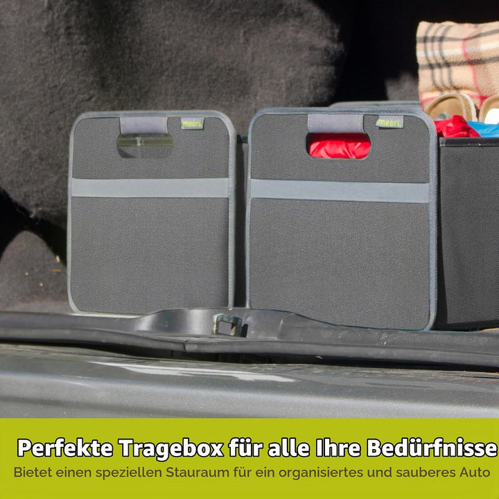 meori Aufbewahrungsbox faltbar Traglast 30 kg - 50cm 32cm 27.5cm Grösse L - Granite Grey Box Granit,