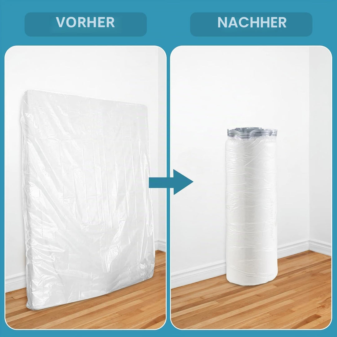 Extra grosse Vakuum-Aufbewahrungsbeutel, wasserdicht, verschliessbar, Vakuumversiegelung, Matratzent