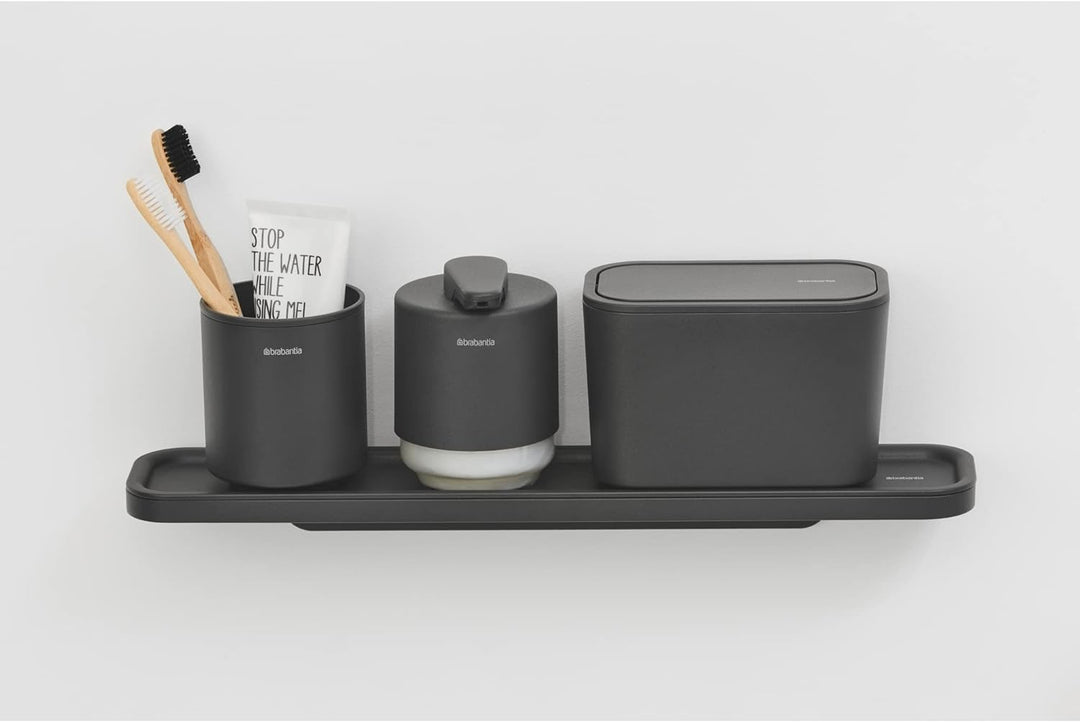 Brabantia - Mindset Badregal - Platzsparend - Wandregal für die Dusche - Bis zu 2 kg - Korrosionsbes