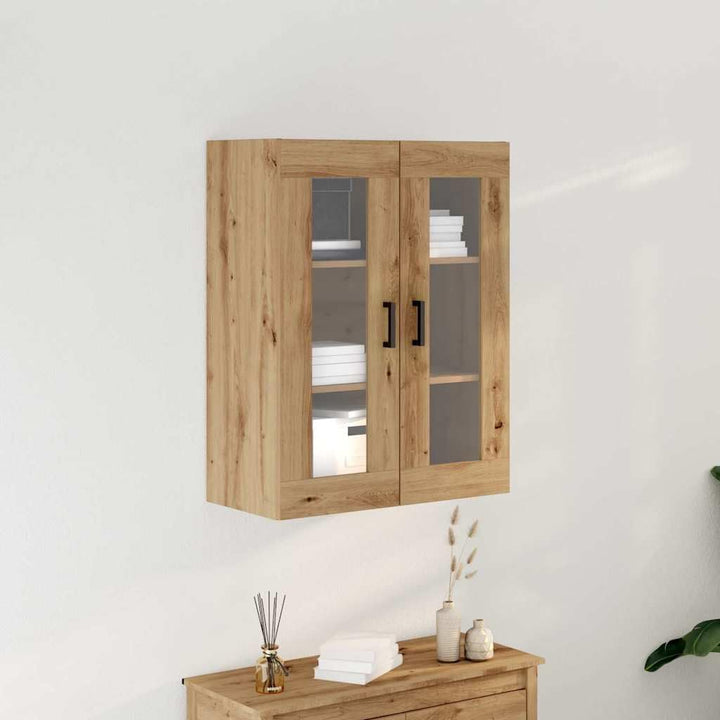 vidaXL Wandschrank Artisan-Eiche 69,5 x 34 x 90 cm Holzwerkstoff, Wohnzimmer-Schrank, rechteckige Au