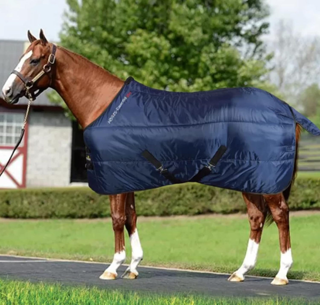 Horses, Stalldecke Esssential 250gr, Hervorragend Verarbeitete Decke, Nützlich zum Schutz des Pferde