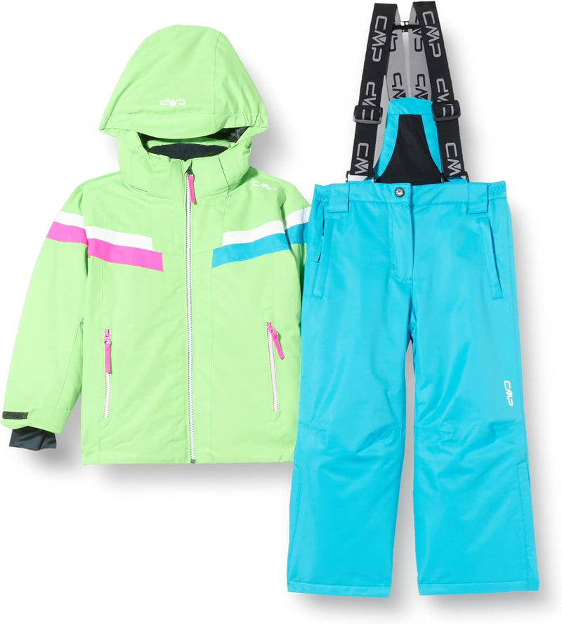 CMP Mädchen Kid G Set Jacket And Pant Pants Set 176 Mela Fluo, 176 Mela Fluo