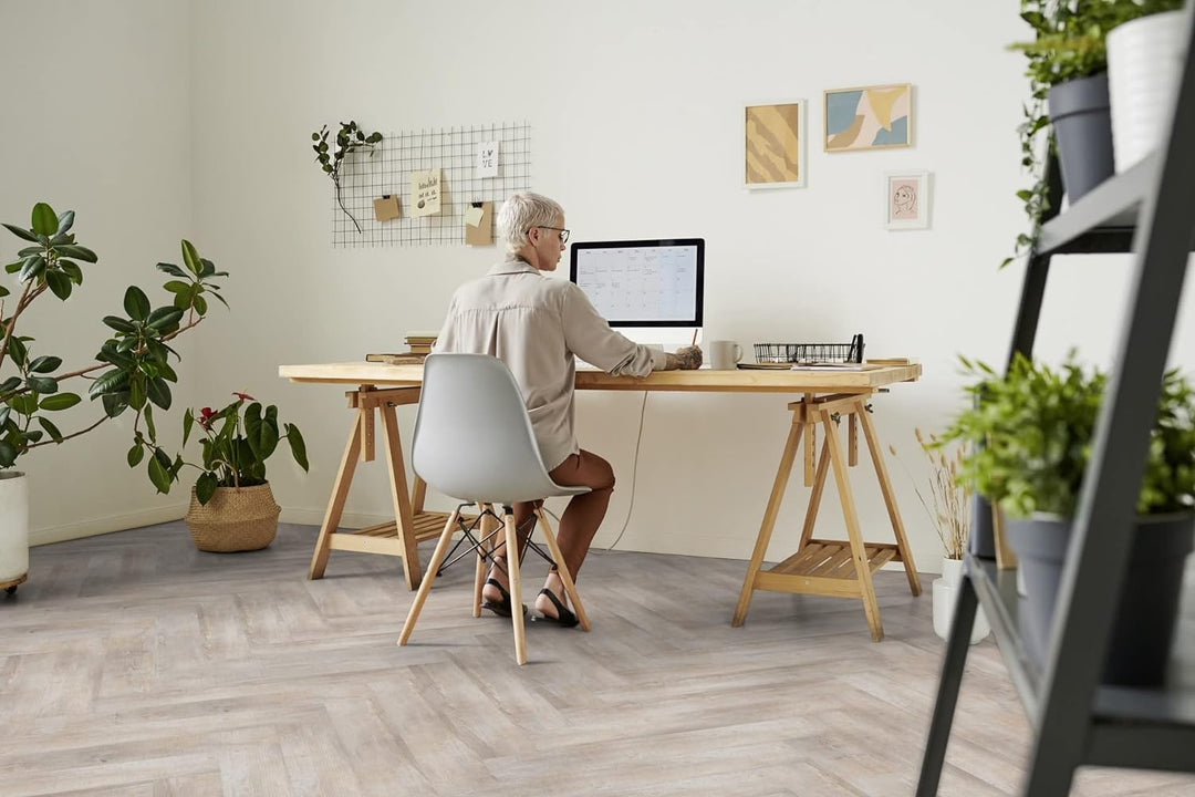 MadeInNature, PVC-Fliesen, selbstklebende Klingen, grosse Auswahl an Farben und Grössen (Kola, 22 m²