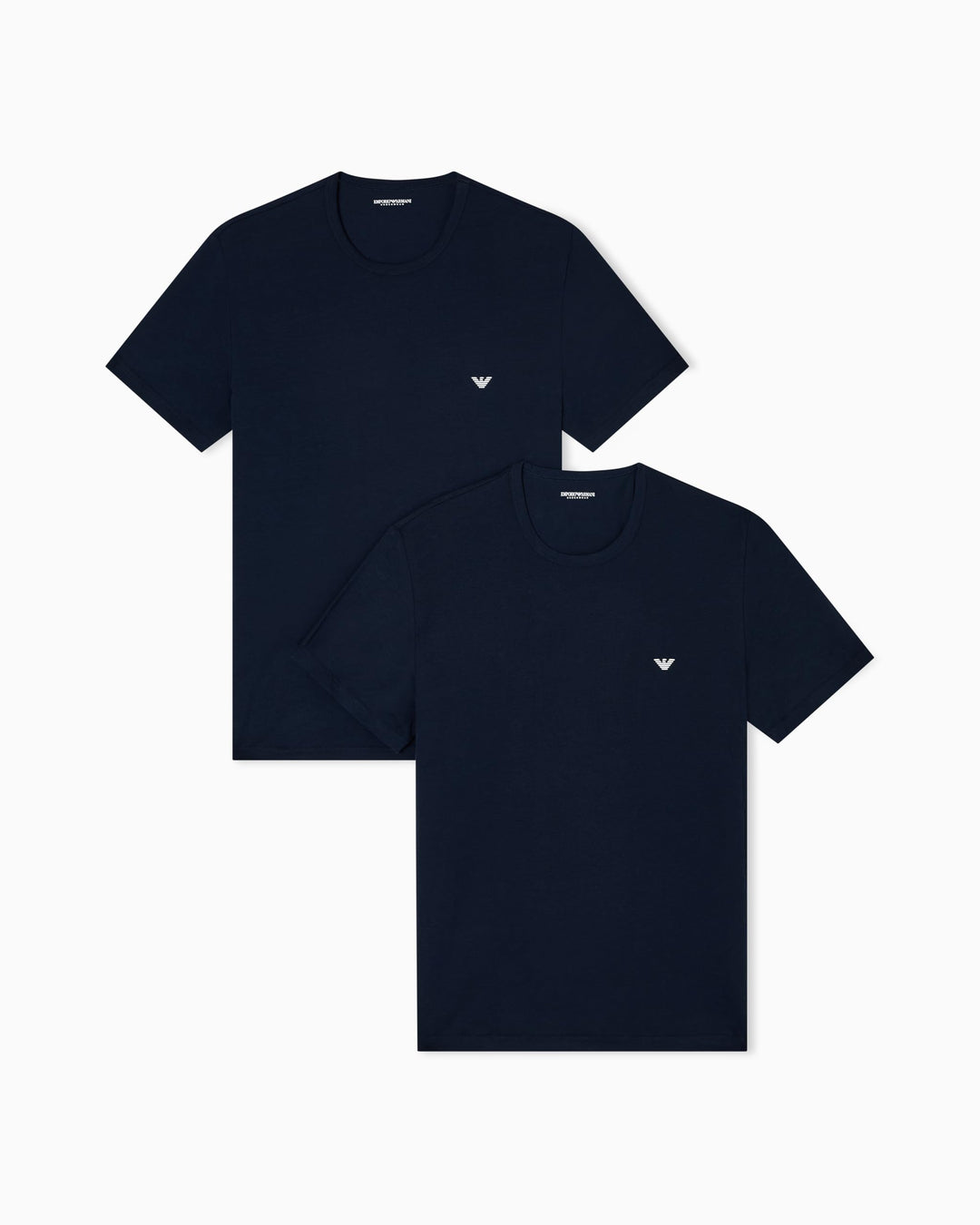 Emporio Armani T-Shirts-kurze Ärmel Herren S Armani Blue/Armani Blue, S Armani Blue/Armani Blue