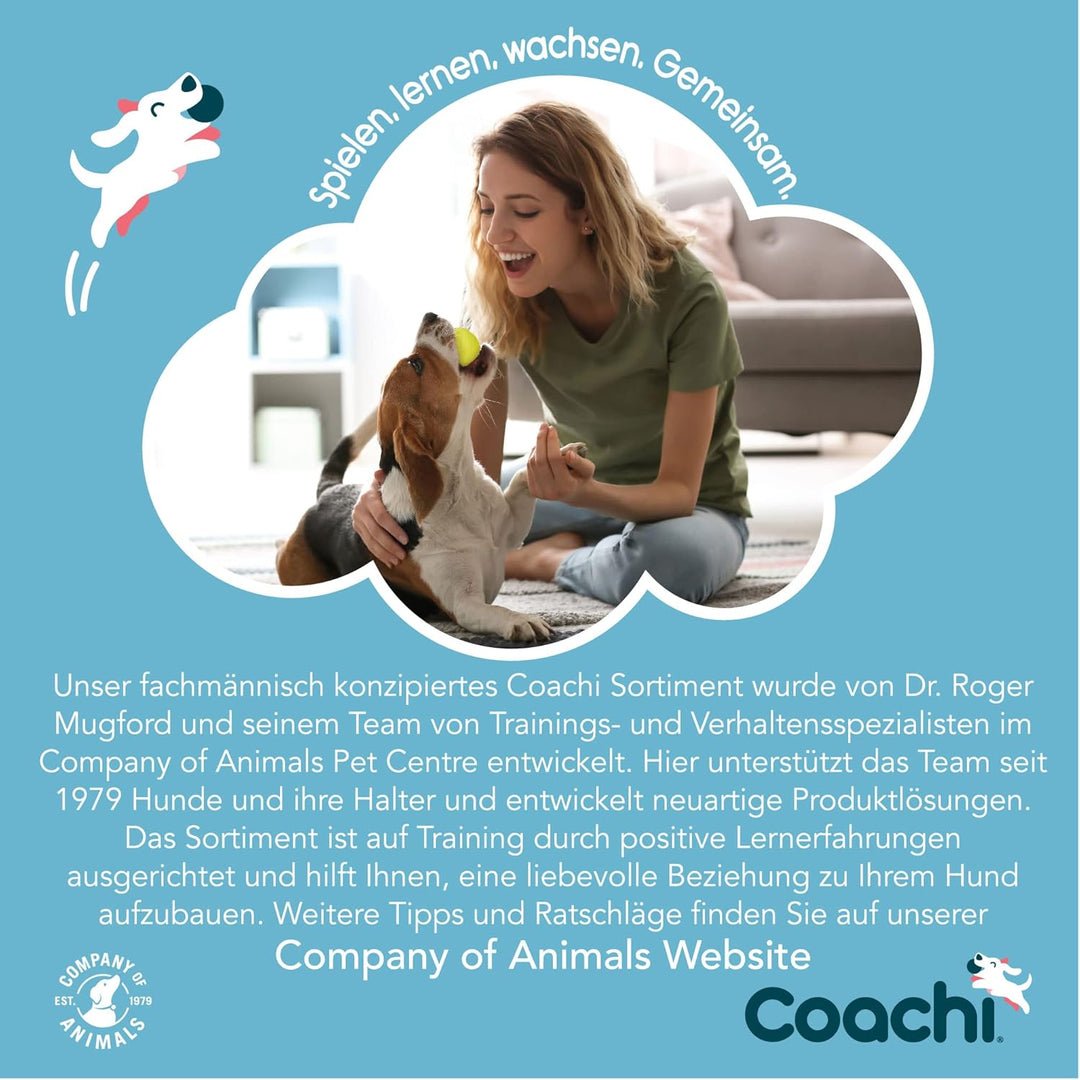 Coachi Pro Train & Treat Bag, Beutel. Ideal für Hundetrainer & Hundeausführer, extra grosser Staurau