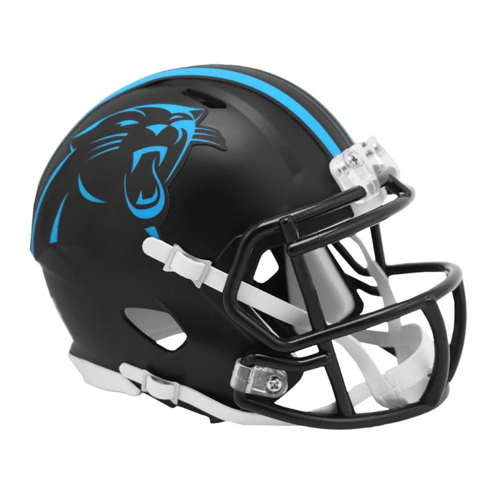 Riddell Speed Mini Football Helm ON-Field Carolina Panthers, RID8058043, Einheitsgrösse, Schwarz
