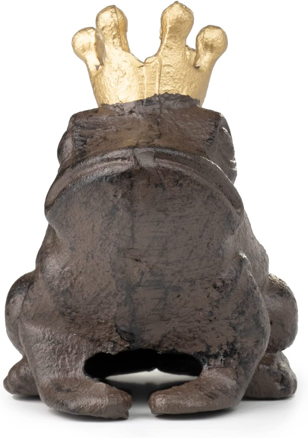 Moritz Deko Figur Frosch Garten Froschkönig Krone Märchen Schlüsselversteck für draussen Gusseisen G