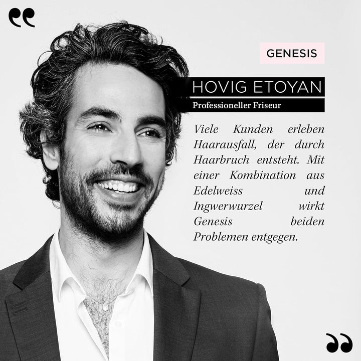 Kérastase, Genesis, Pflegeroutine mit Shampoo, Haarspülung, Haarkur & Hitzeschutzspray, Für feines u