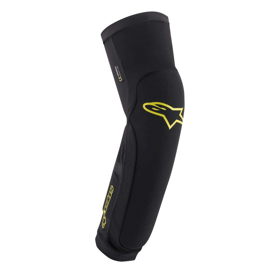 Alpinestars Herren Paragon Plus Knee/Shin Protector Knieprotektoren M Schwarz Acid Yellow, M Schwarz