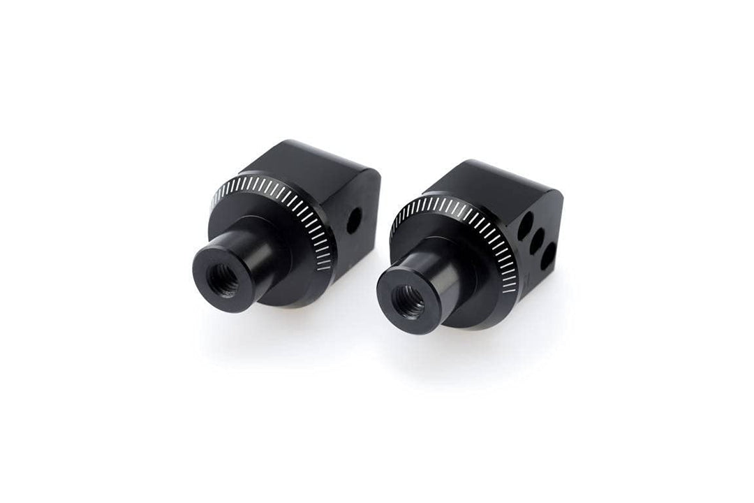 Puig Fussrasten Adapters Set Beifahrer 6351N für Kawasaki Er-6F 06&