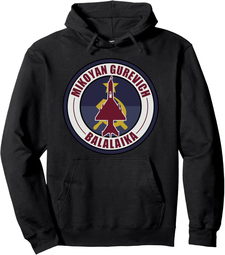 Mig-21 Patch Pullover Hoodie