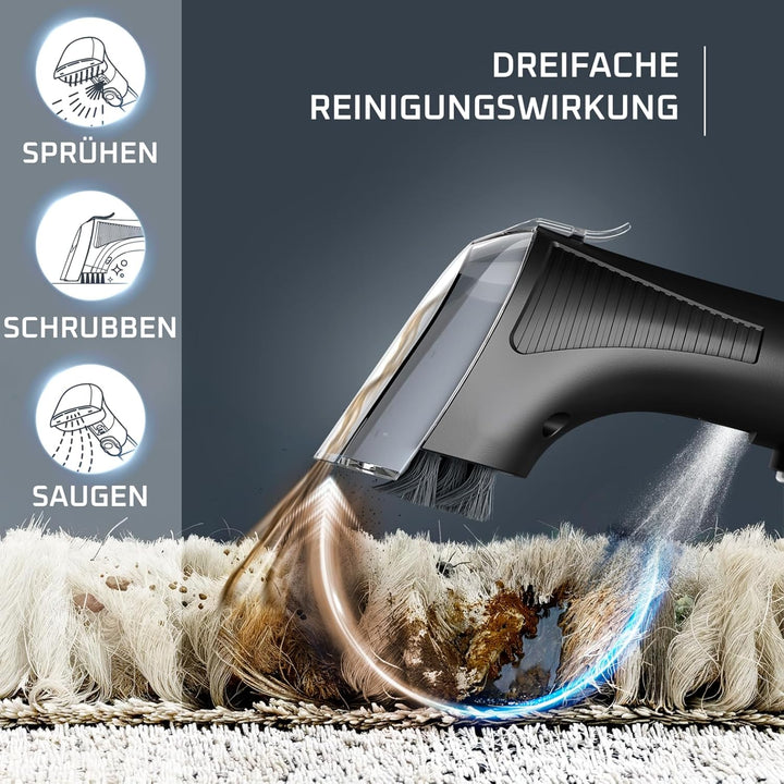 Rowenta Clean It IN7011F0 Hot &amp; Cold Polster-Staubsauger, Flecken- und Teppichreiniger, Leistung 115