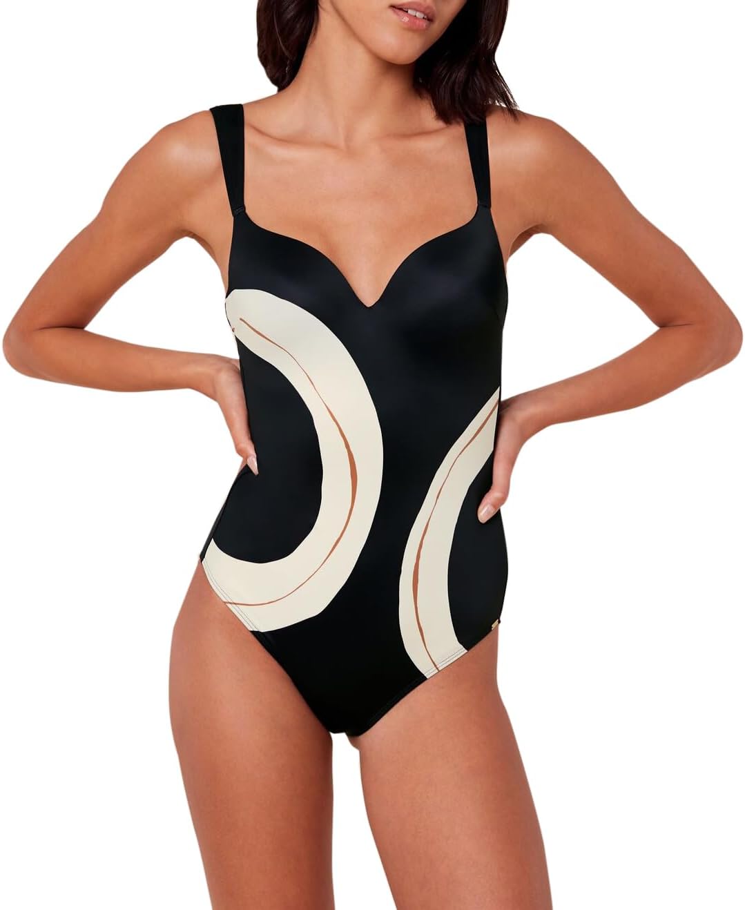 Triumph Damen Badeanzug 38 / E Black Combination, 38 / E Black Combination