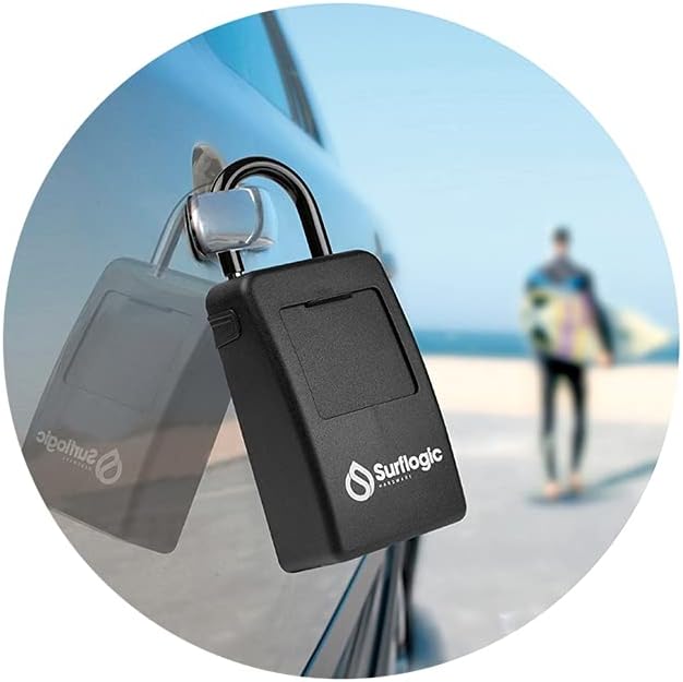 Surf Logic Key Security Lock LED Black
