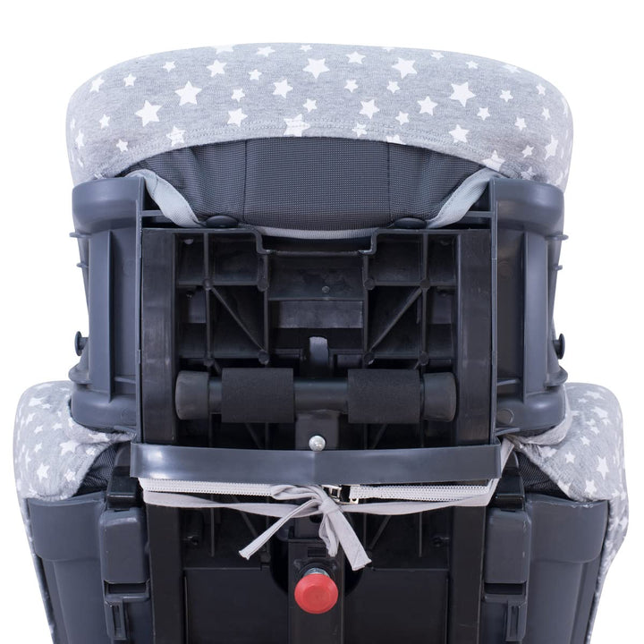 JYOKO Kids Bezug kompatibel mit Klippan Kiss 2, Klippan Kiss 2 Plus, aus Baumwolle (White Star), WHI