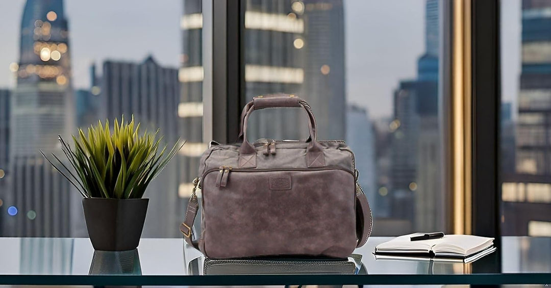 Pride & Soul 47312 - Laptoptasche MYSTIFY S, Schultertasche für 15 Zoll Notebooks, Umhängetasche aus