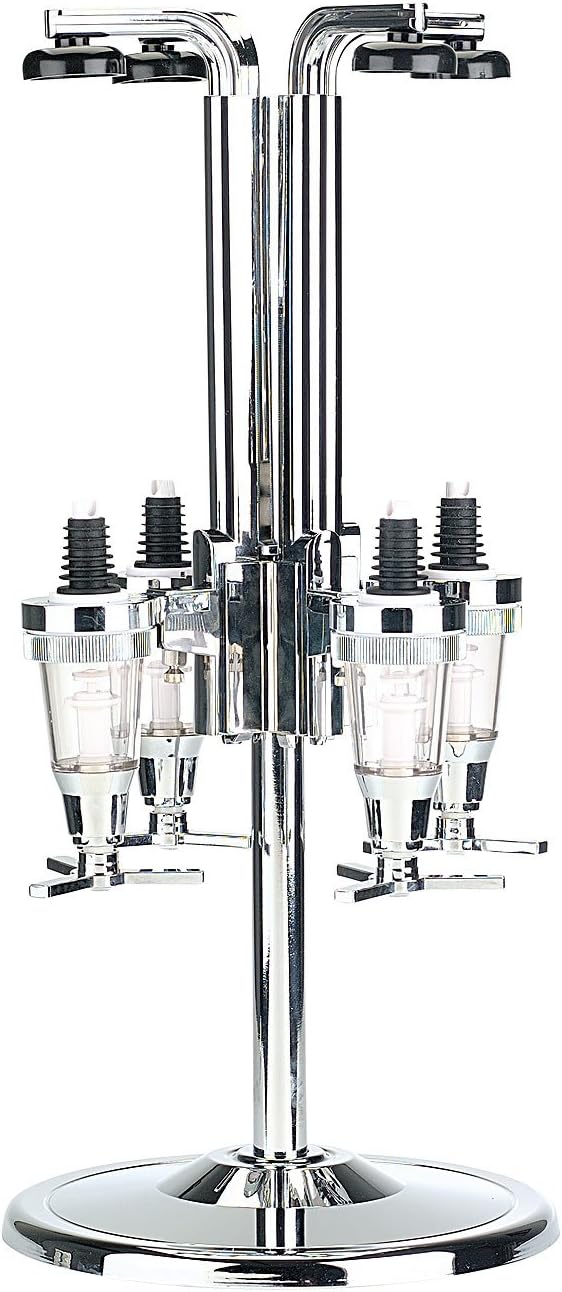 infactory Bar Buttler: Flaschenhalter"Bar Butler" 4-fach
