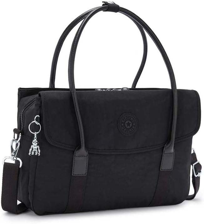 Kipling SUPERWORKER S Kleine Laptop-Tasche 13 Zoll Black Noir, Black Noir