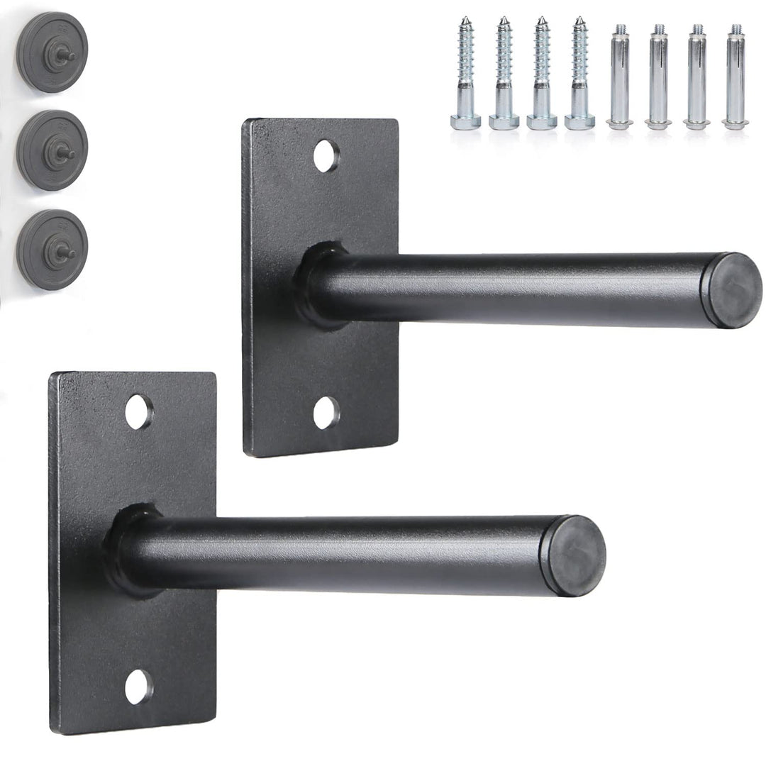 SYL Fitness Wandmontierte Hantelscheiben-Halterung, Gewichtshalter, passend für 2.5 cm/3cm/5cm Hante