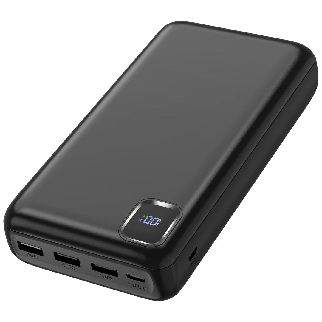 Powerbank 50000mAh, 22.5W Power Bank Schnellladung | 4 Ausgänge &amp; 2 Eingänge, Grosse Kapazität, Trag
