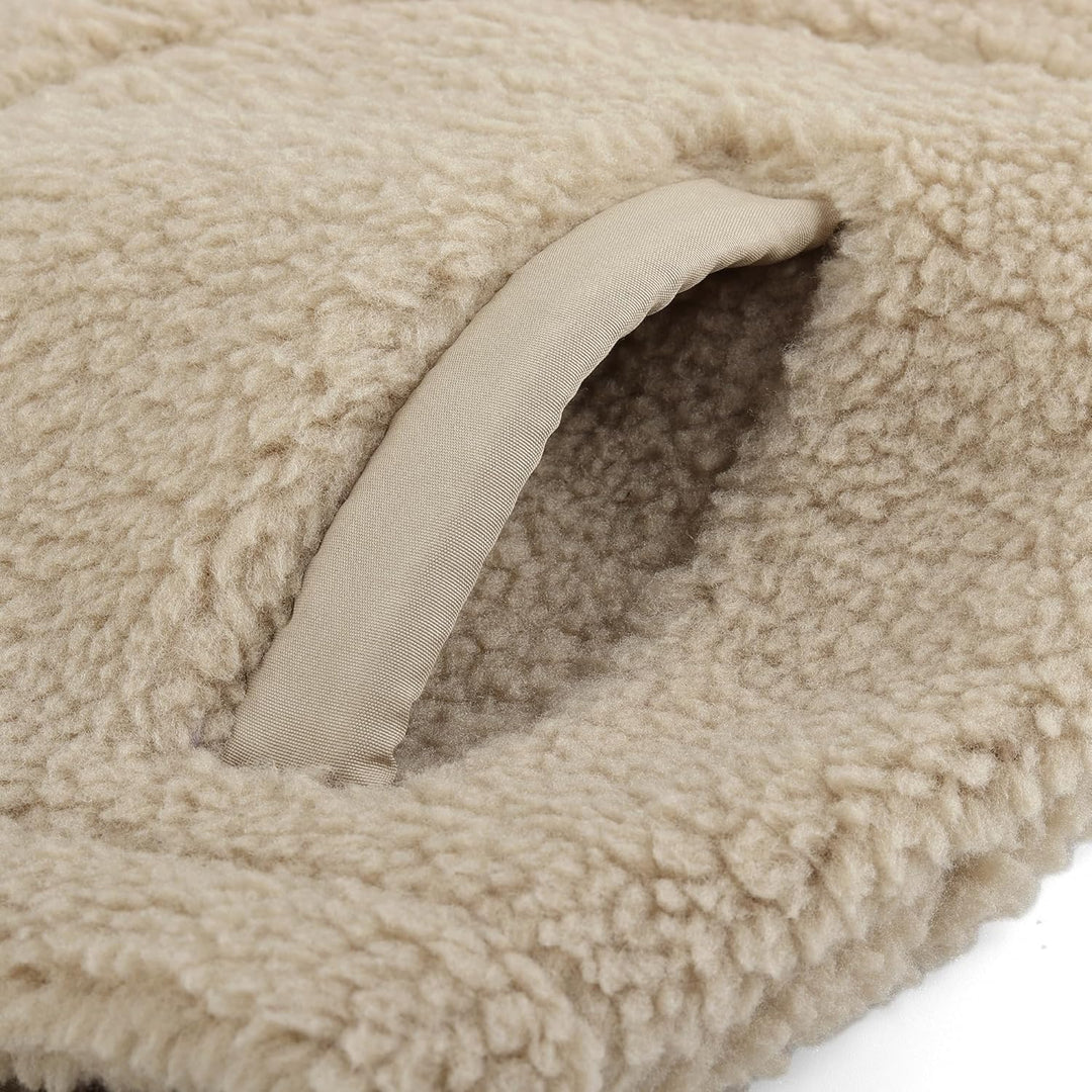 ANIMQUE Kleinkind Kinder Polarfleece Weste Verdicken Kinder Stehkragen Reissverschluss Ärmellose Jac