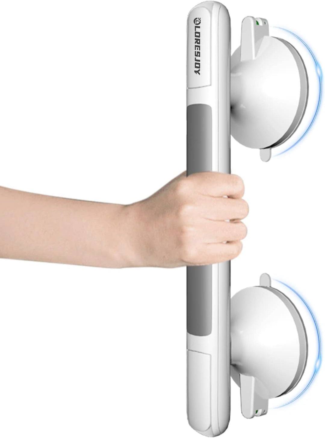 2 Stücke Haltegriff Dusche für Senioren,Haltegriffe für Bad,Haltegriff mit Saugnapf,Haltegriff Dusch
