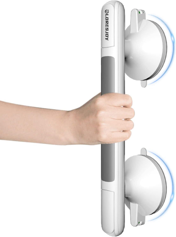 2 Stücke Haltegriff Dusche für Senioren,Haltegriffe für Bad,Haltegriff mit Saugnapf,Haltegriff Dusch