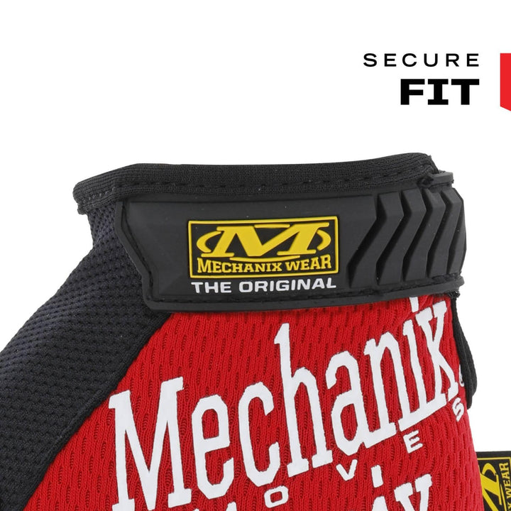 Mechanix Wear Mechanix Herren Original® (Large, Rot) Arbeitshandschuhe, Rot, L EU L Rot, L Rot