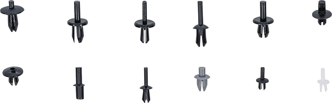 BGS 9045 | Kfz-Befestigungsclip-Sortiment für VW, Audi, Volvo, Chrysler, Ford, Mercedes-Benz | 350-t