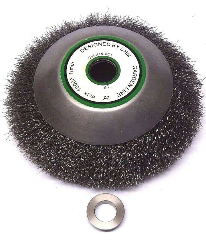 Unkrautbürsten passend für Stihl FS 350 Motorsense Freischneider mit Aufnahme 200 x 20 mm (1, Soft w