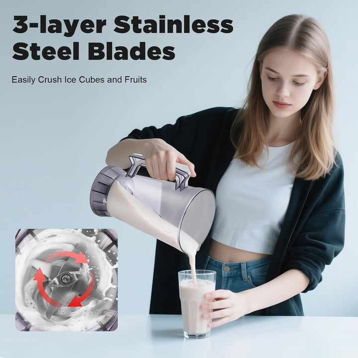 3.9L 2800W Kommerzielle Hochleistungs Standmixer Smoothie Maker Hochleistungsmixer Multi Standmixer