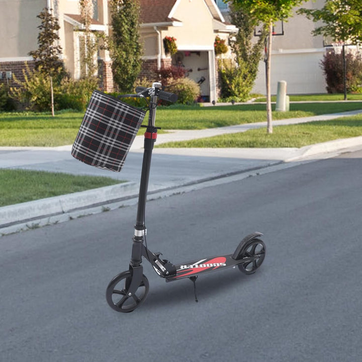 Faltbarer Roller für Erwachsene und Kinder, komfortabler Roller bis zu 150 kg, höhenverstellbarer Tr