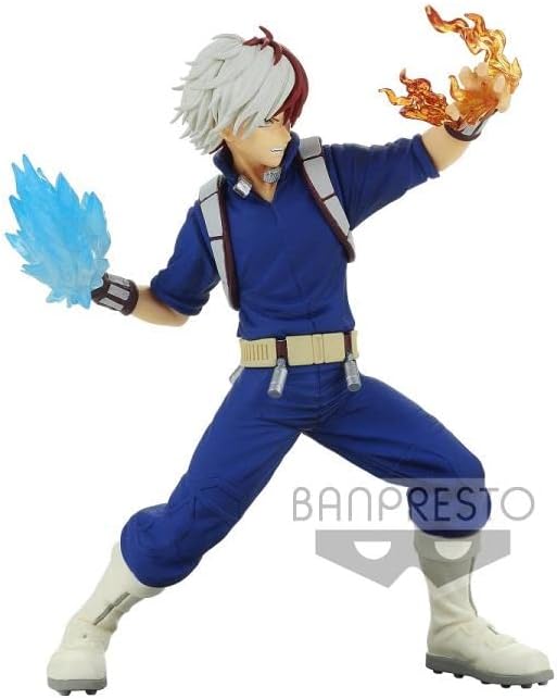 Banpresto My Hero Academia - Shoto Todoroki - Figurine Amazing Heroes 14cm