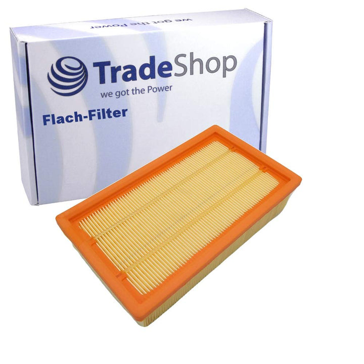 Trade-Shop Flachfalten-Filter Lamellenfilter für Kärcher NT NT 50/1 Tact L NT 50/1 Tact TE L NT 55/1