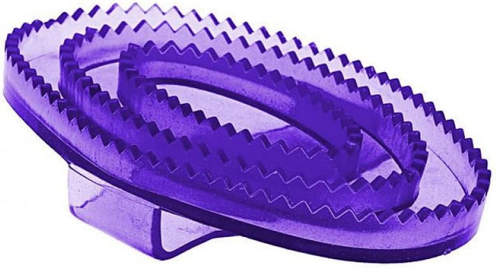 horze Klein Flexibel Transparent Striegel