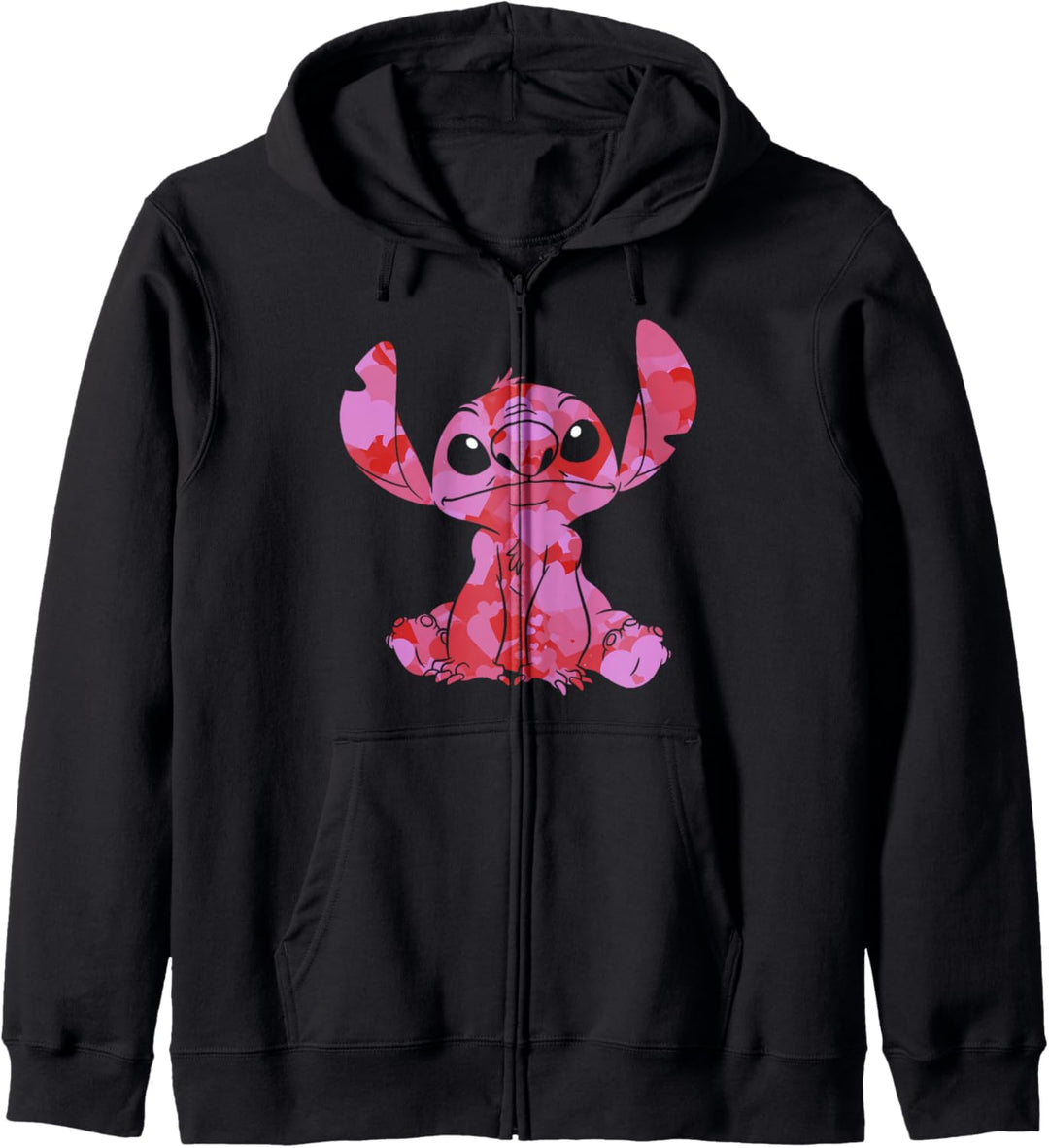Disney Lilo & Stitch Valentinstag Stitch Heart Fill Kapuzenjacke