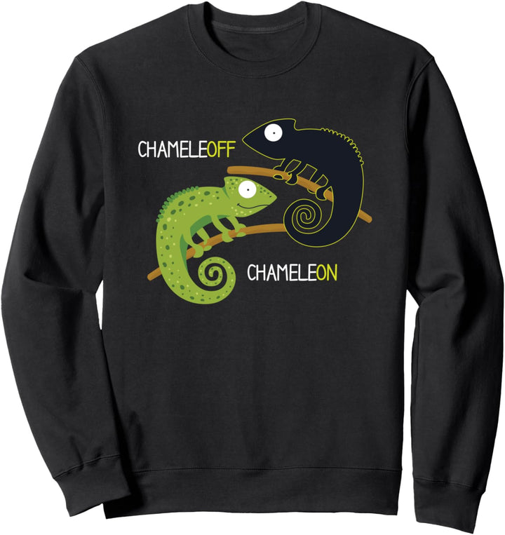 Chameleon Chameleoff I Reptil Echse Terrarium Haustier Sweatshirt
