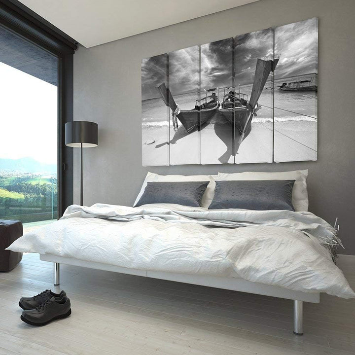 Feeby. Leinwandbild - 5 Teile - Bilder, Wand Bild, Wandbilder, Kunstdruck XXL, 5-Teilig, Typ C, 100x