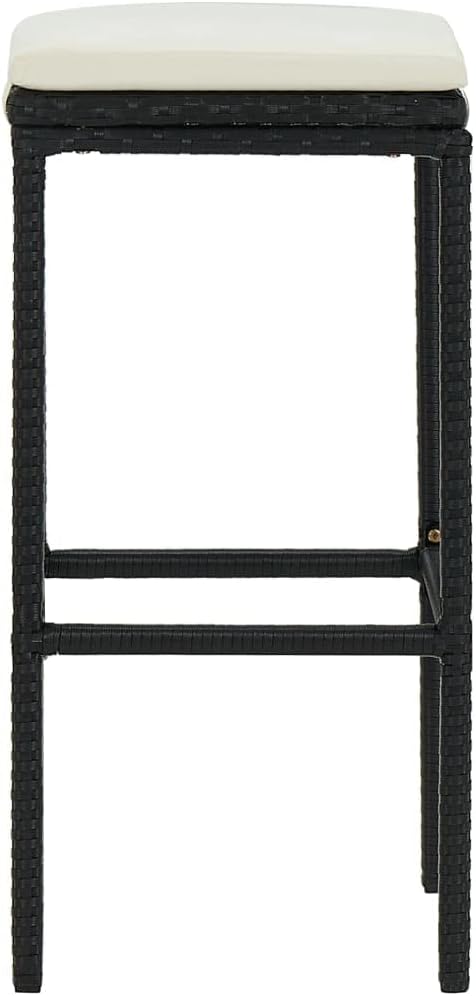 vidaXL 6X Barhocker mit Kissen Barstuhl Tresenhocker Küchenhocker Thekenhocker Tresenstuhl Thekenstu