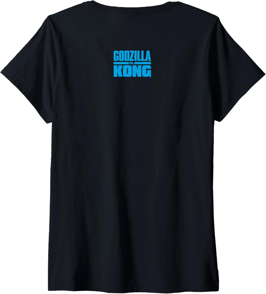 Godzilla vs Kong - Official Team Godzilla Neon T-Shirt mit V-Ausschnitt