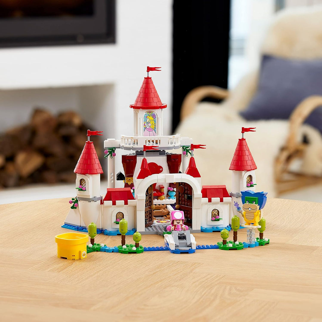 Lego 71408 Super Mario Pilz-Palast – Erweiterungsset, Spielzeug zum kombinieren mit Starterset, Zeit
