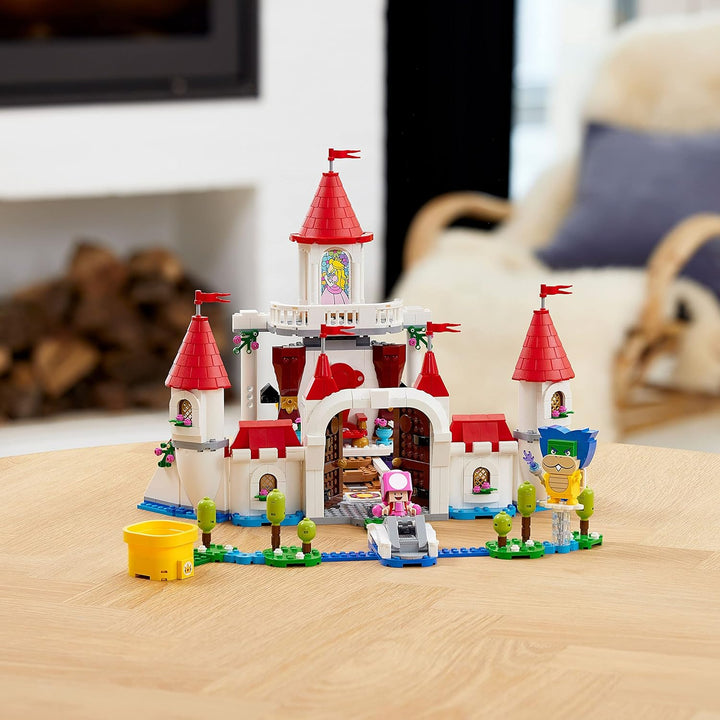 Lego 71408 Super Mario Pilz-Palast – Erweiterungsset, Spielzeug zum kombinieren mit Starterset, Zeit