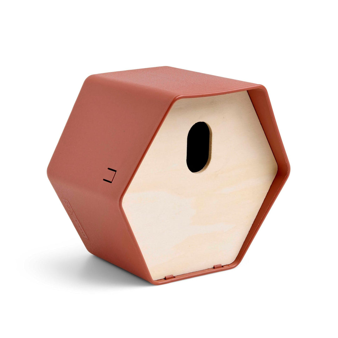 Capi Europe - Vogelhaus oval Hive - 19x23x20 - Braun - CAPI Biodiversity Hive - AHBIB002 Braun Hive