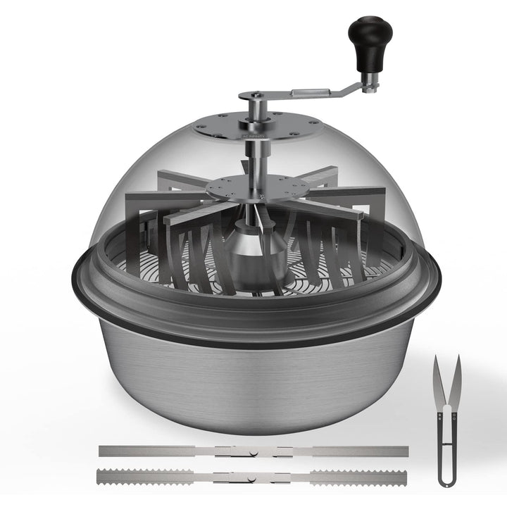 AC Infinity Bud Leaf Bowl Trimmer 48,3 cm, klare Sichtbarkeit Kuppel mit scharfen Edelstahlklingen,