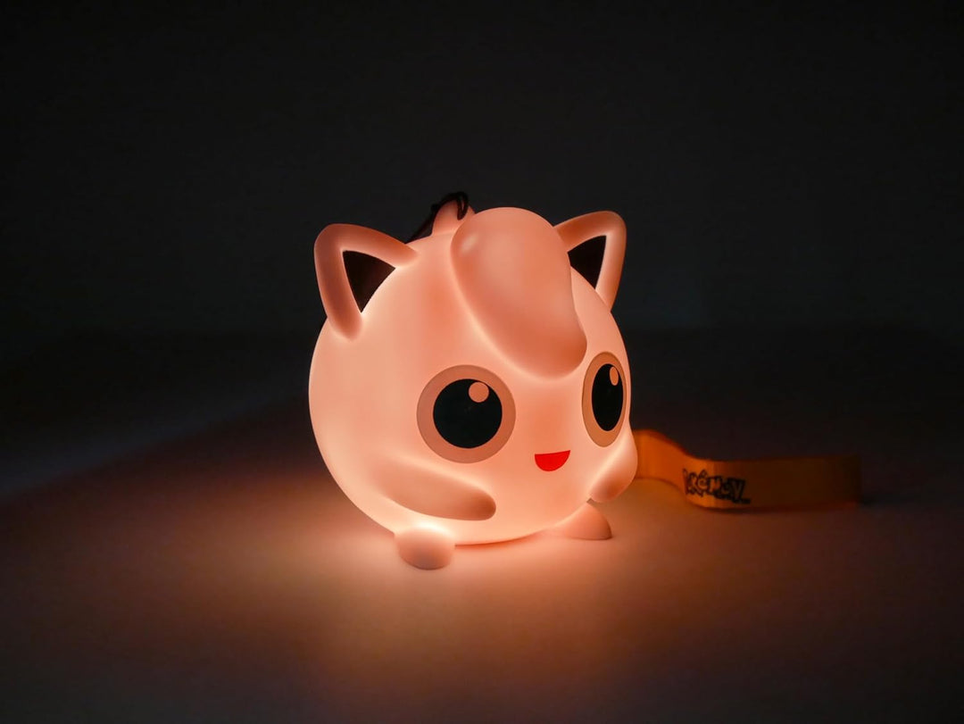 Teknofun – Offizielle Pokemon-Lizenz – Leuchtender PUMMELUFF mit Handschlaufe, leuchtende Figur für